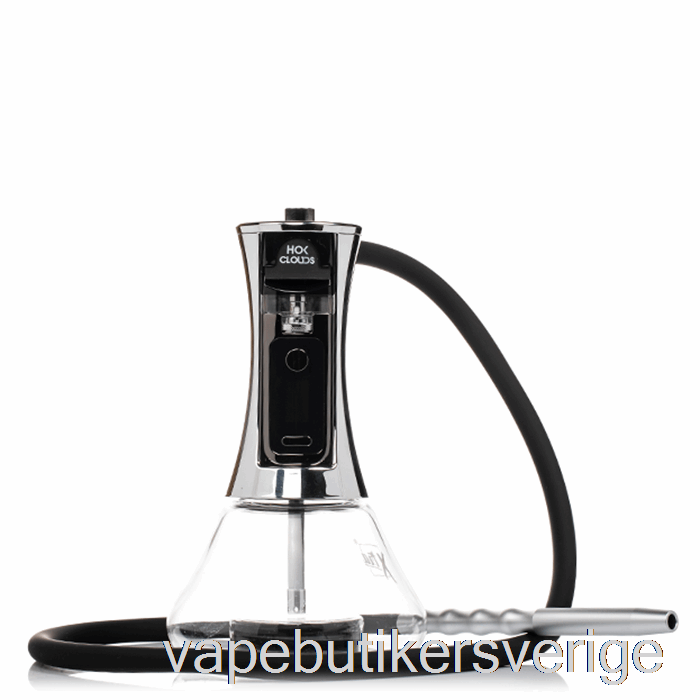 Vape Sverige Xtra Hok Clouds E-vattenpipa Kit Silver